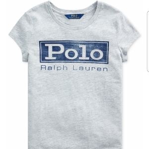 《NEW》Ralph Lauren Girl's Logo T-shirt